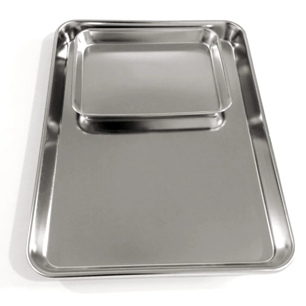 Прямоугольная форма для выпечки, сковорода для духовки, торт, пицца печенье, нержавеющая сталь, противень для выпечки