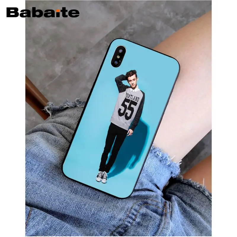 Babaite Troye Sivan Attractive Phone Accessories Case For iphone 8 8plus and 7 7plus 6s 6s Plus 6 6plus 5s Cellphones
