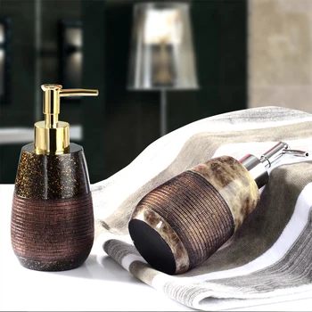 

Resin Soap solution dispenser bottle Liquid soap bottle Dispenser bottle pump Soap dispenser pump Bathroom suppliers