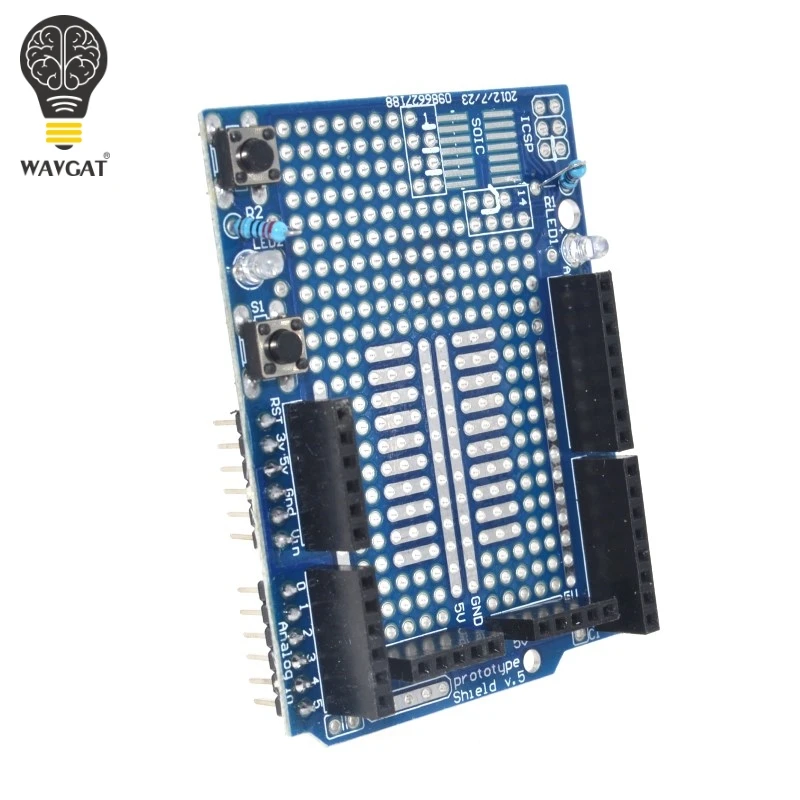 Бесплатная доставка UNO Proto Shield прототип плата расширения со встроенной мини