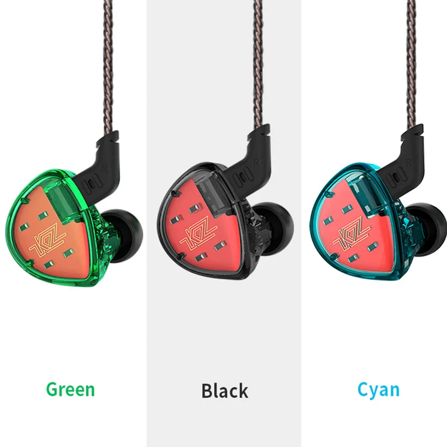 AK Audio KZ ES4 5BA Balanced Armature In Ear Earphone HIFI Running