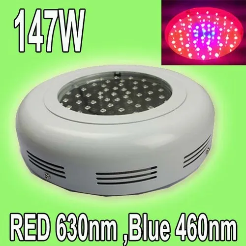 147W UFO Red/Blue LED 49Leds Plant Grow Light Hydroponic Lighthouse Flowering