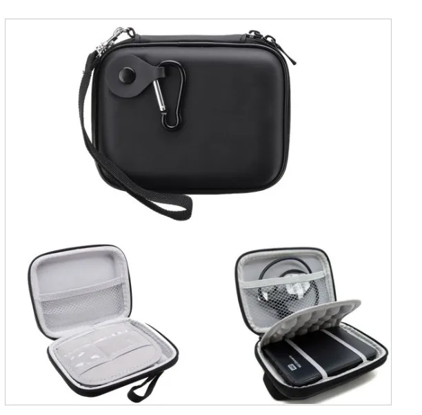 

Electronic Travel Accessories Shockproof Eva Packing Cubes Organizer for Mini Audio Hard Disk Portable Source USB Digital Device