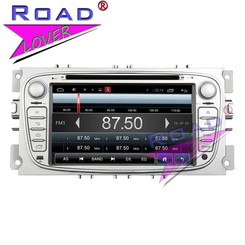  TOPNAVI Quad Core 2G+32GB Android 6.0 Car PC DVD Player Head Unit For Ford Focus 2008-2010 Stereo G