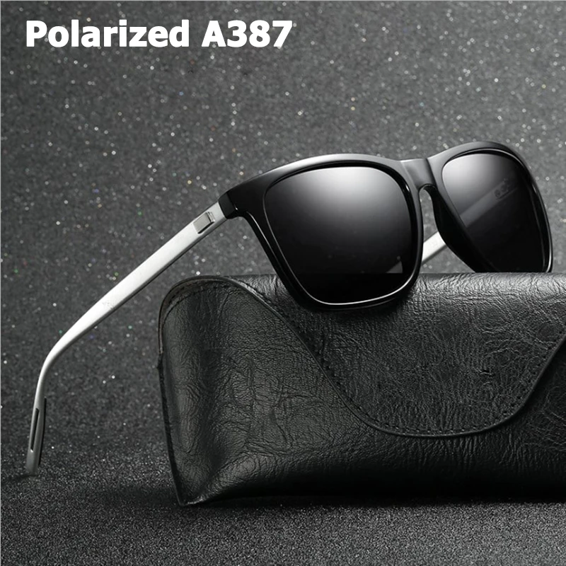 JackJad, модные, A387, поляризационные, крутые, квадратные, стильные, спортивные солнцезащитные очки, алюминий, магний, нога, фирменный дизайн, солнцезащитные очки, Oculos De Sol