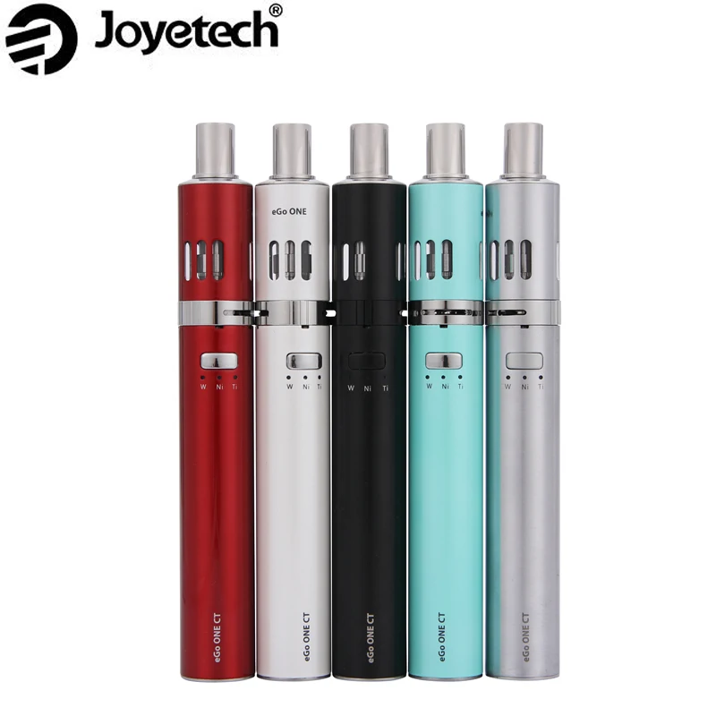 Оригинал Joyetech ego One CT Starter Kit 1 8 мл/1100 мАч 2 5 мл/2200 с Контроль температуры КТ-Ti CT-Ni