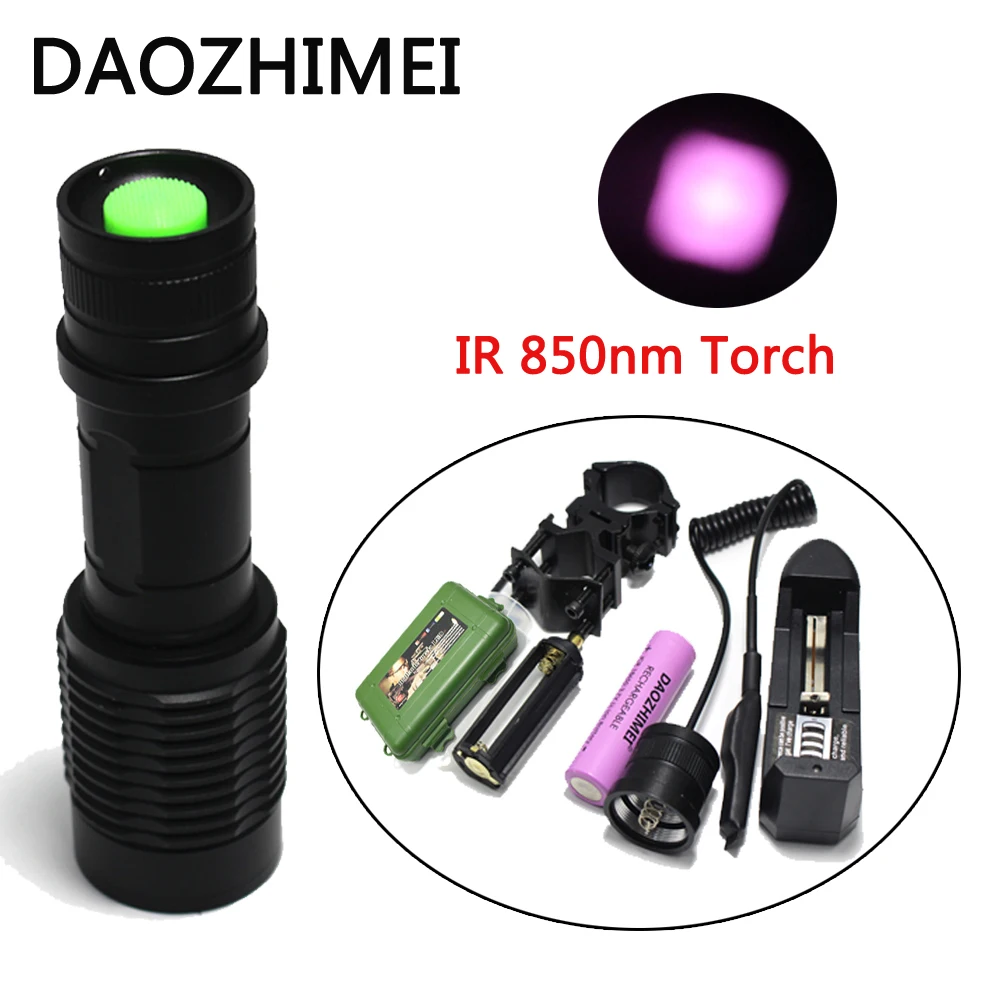 Buy 5w 850nm IR LED Zoomable Night Vision Infrared