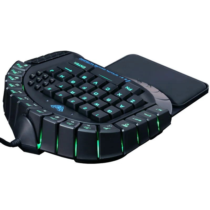 keyboard with wrist rest