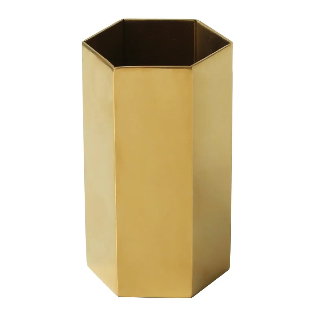 Desk Organizer Stainless Steel Pencil Holder Case Pencil Container