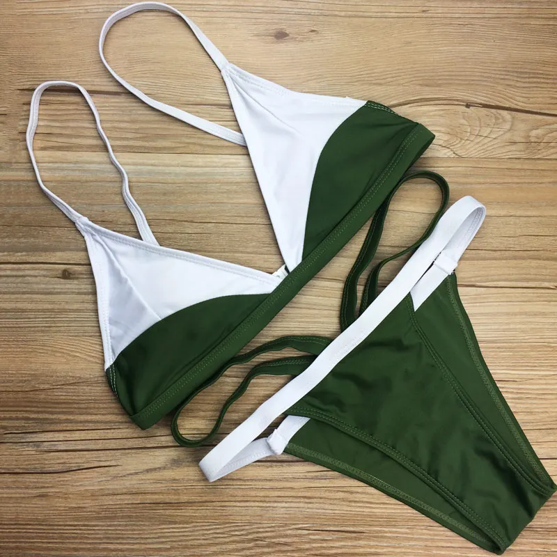 M & M 2018 Sexy Maiô Brasileiro Bikini Set Maillot De Bain Biquini