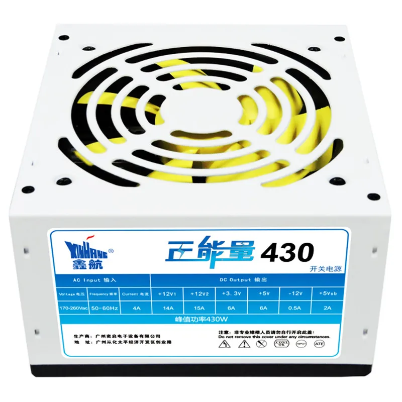 Xinhang 430 واط psu لسطح المكتب الكمبيوتر امدادات الطاقة 430 واط 430 واط الخادم 24pin atx امدادات الطاقة الطاقة 12 فولت عبة pc psu cpu Xinhang 430 واط psu لسطح المكتب الكمبيوتر امدادات الطاقة 430 واط 430 واط الخادم 24pin atx امدادات الطاقة الطاقة 12 فولت عبة pc psu cpu