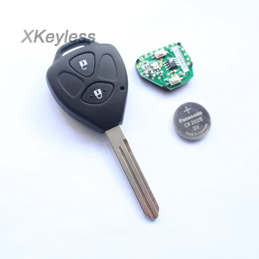 

for JAC J3 J5 J6 Tojoy Heyue 2 button fob remote key control 315mhz