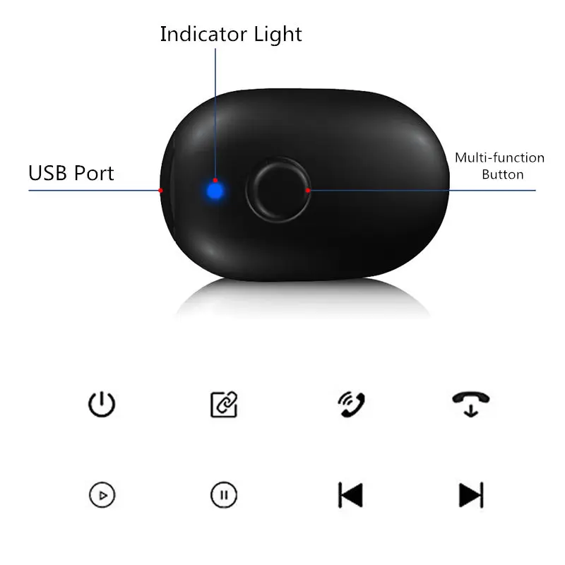Водонепроницаемые наушники, беспроводные, Bluetooth, стерео, музыка, спорт, плавание, наушники-вкладыши, Handsfree, мини, легкие, затычки для ушей, гарнитуры