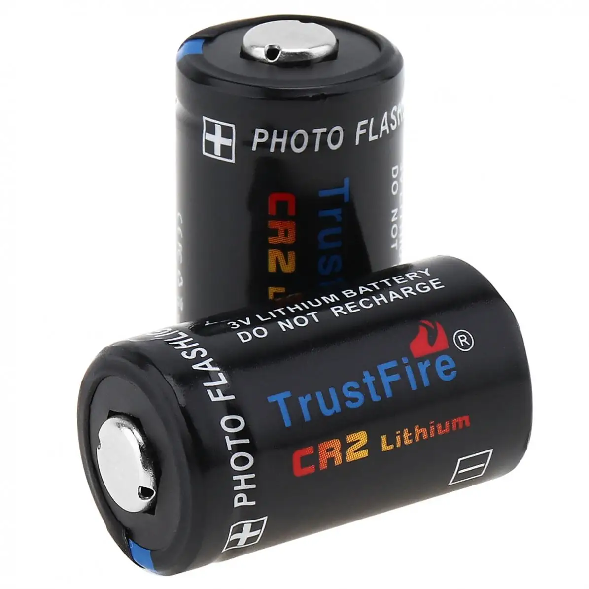 2 шт./лот TrustFire CR2 3V 750mAh литиевая батарея с предохранительным клапаном для фонарика/фары/камеры