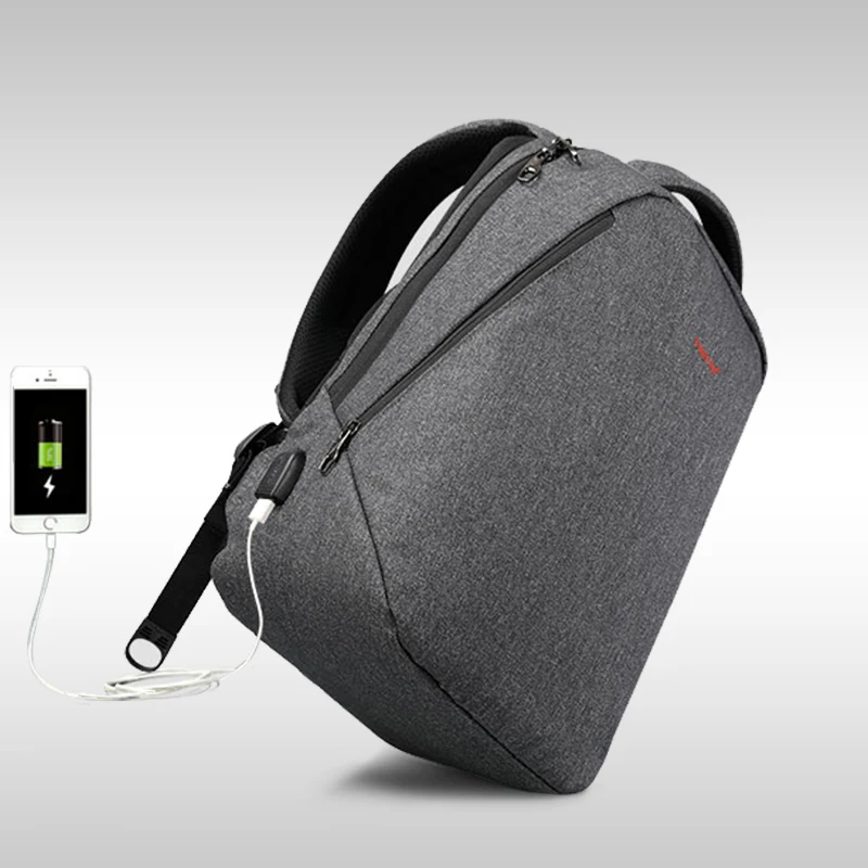 Tigernu brand men backpack anti theft USB charge 14″ 17″ laptop backpack male women school backpack schoolbag back pack bag