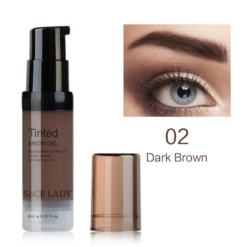 SACE LADY Long Lasting Brows Gel Eyebrow Enhancer Beauty Eyes Makeup Peel Off Dye Eyebrow Wax Paint Tint Color Tool 3 Colors SACE LADY Long Lasting Brows Gel Eyebrow Enhancer Beauty Eyes Makeup Peel Off Dye Eyebrow Wax Paint Tint Color Tool 3 Colors
