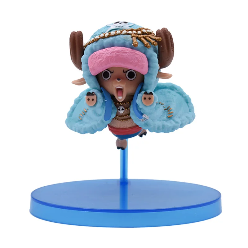 

3" 7.5 cm Anime One Piece New 20th Anniversary Tony Tony Chopper PVC Action Figure Doll Collectible Model Toy Gift For Children