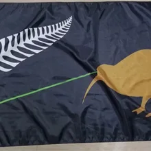 3x5ft Новозеландский флаг киви на заказ односторонний баннер, флаг из полиэстера