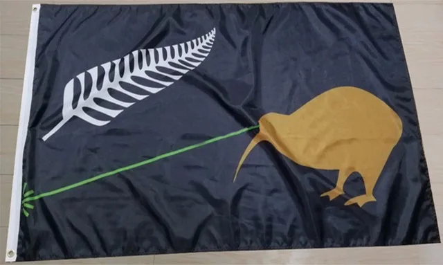 Новый Zealand kiwi флаг 3x5ft индивидуальный с одной стороны 100% баннер из