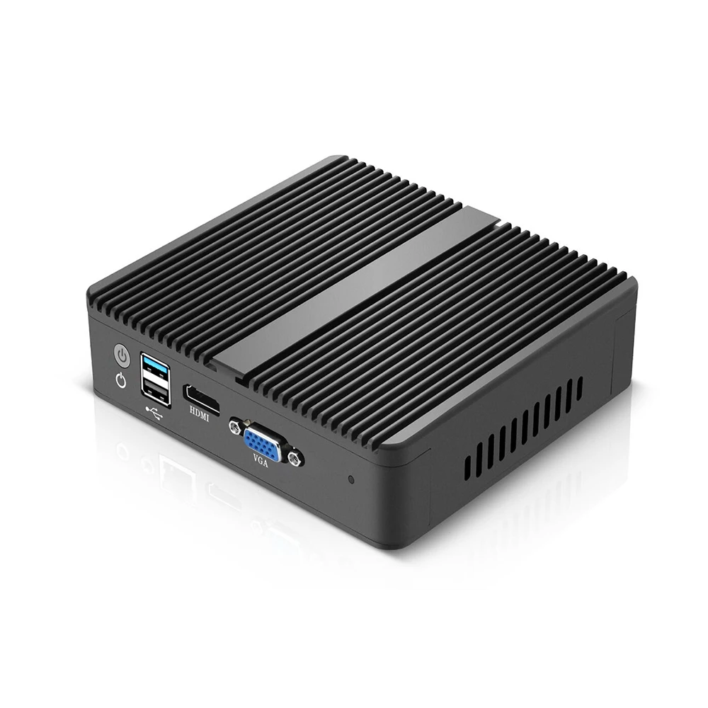 Мягкий фрезерный станок с ЧПУ мини ПК Intel Celeron N2806 J1800 J1900 4 LAN порт Gigabit Ethernet NIC 2xusb HDMI VGA Wi-Fi Pfsense маршрутизатор брандмауэра