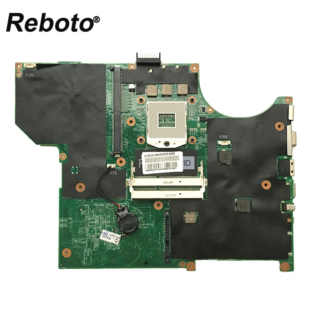 

Reboto For DELL M15X R2 Laptop Motherboard Mainboard CN-00G5VT 00G5VT 0G5VT DDR3 100% Tested Fast Ship