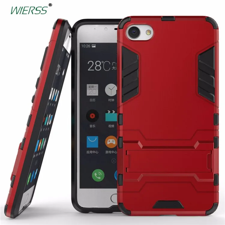 meizu phone case with stones black 3D Shockproof Stand Case for Meizu m6 note Combo Armor CASE Case Cover meizu phone case with stones craft