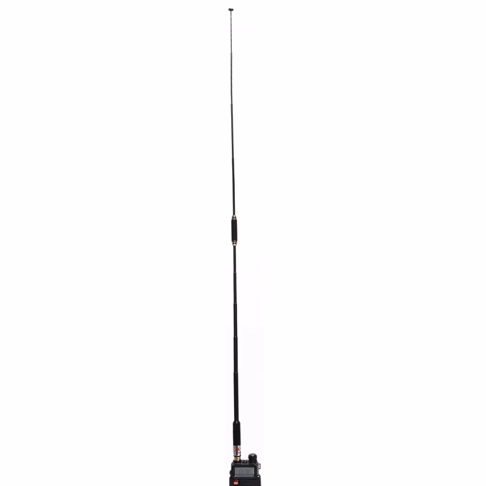 AL 800 Выдвижная телескопическая антенна двухдиапазонная SMA F/M/BNC AL800 для Baofeng UV 5R UV5R 9R