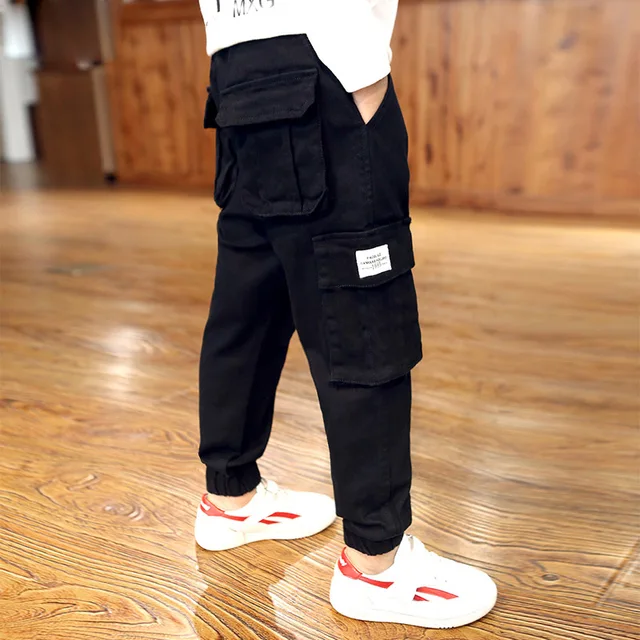 Cargo Pants For Boys Pants Spring And Autumn Childrens Casual Trousers