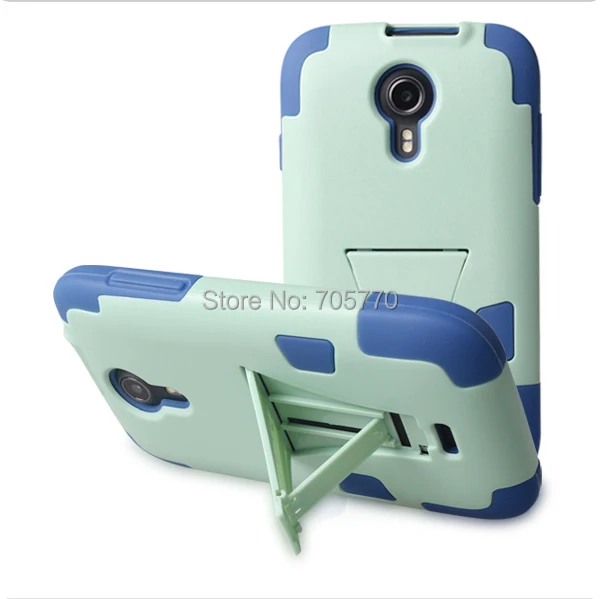 Super Combo Hybrid Kickstand Housing Gel Soft Silicon+Hard