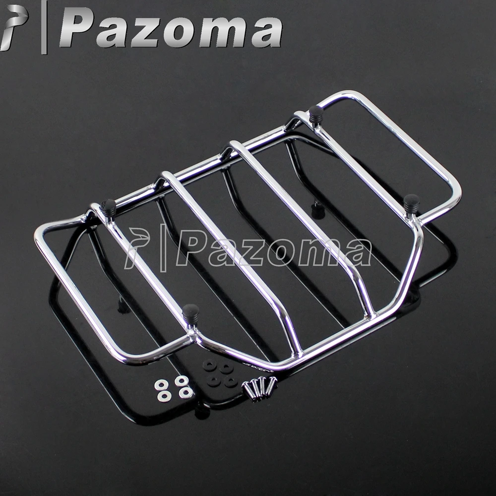 Багажная стойка для мотоцикла Chrome Tour Pak Pack Harley Touring Road King Street Electra Glide 1984 2017|electra