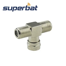 Только более делений диафрагмы Тип адаптер штекер для Женский Джек Женский «Т» Тип 3-х полосная разветвитель RF адаптер