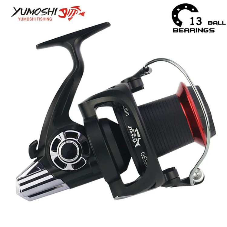 

Yumoshi 5 species Carretilha de pesca molinete Fishing reel Feeder Carp Fishing Reels peche shimano trolls casting reel