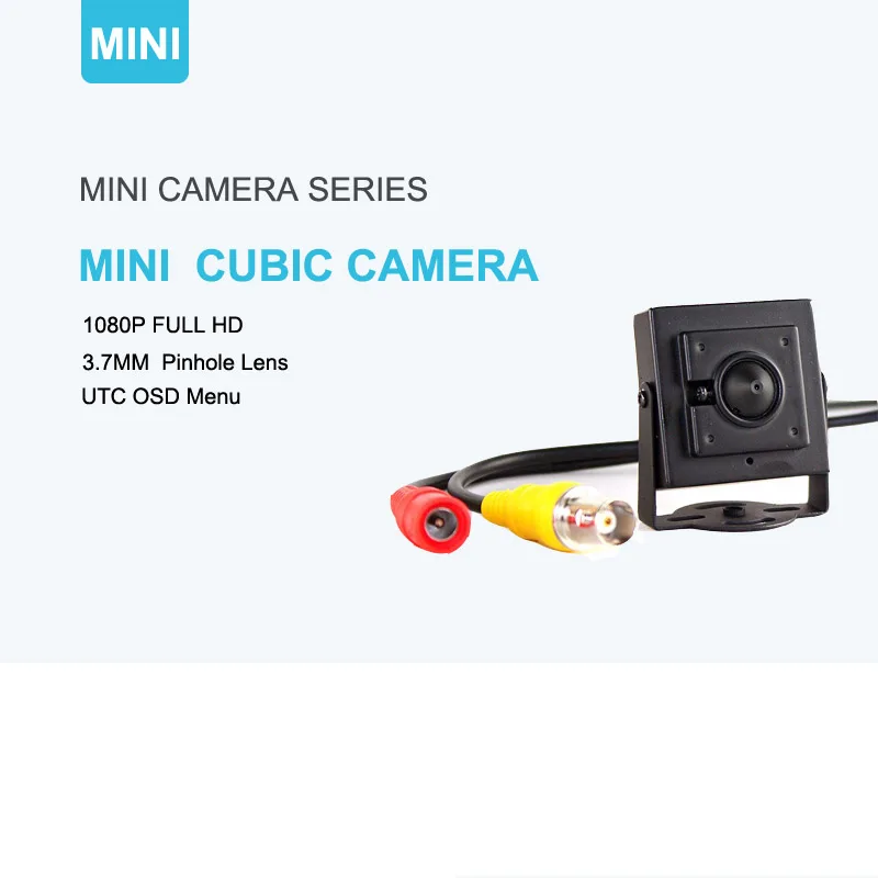 

Mini Surveillance Camera,1080P AHD CVI TVI Square Camera CCTV Camera 2MP digital camera for 1080P DVR ATM USE