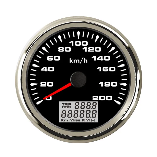 85mm Accurate Odometer and Speedometer on the Boat kit for Racing Car