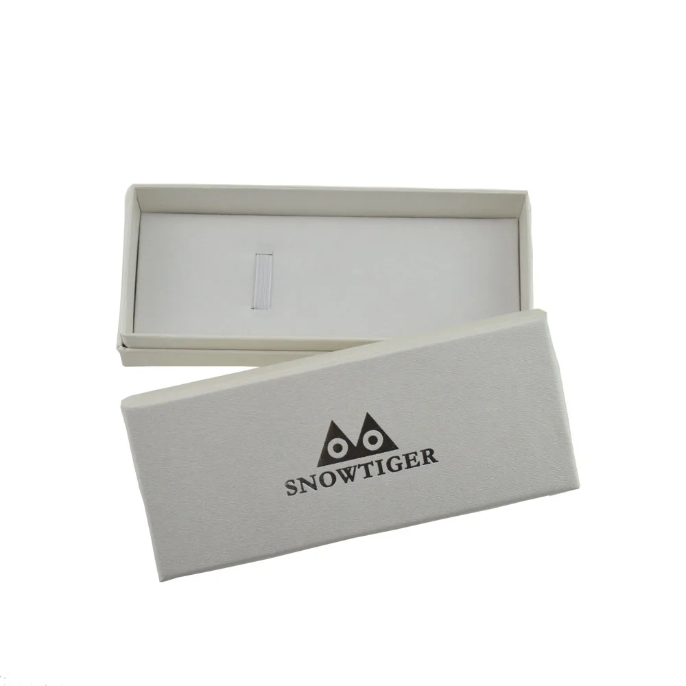 

High Quality Silver White Square Snowtiger Watch Box Gift Box, Hard Card Material Sell with watches. not be sold separately