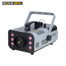 6 шт./лот Moka MK-F08 противотуманная машина 900 Вт 3 Вт* 6 led rgb свет DJ сценический генератор дыма свадебная машина