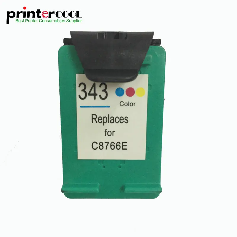 Einkshop 2 шт. 343 картридж для принтера hp Deskjet 6540 6620 PSC 1500 1510 1600 C4180|Чернильные картриджи|