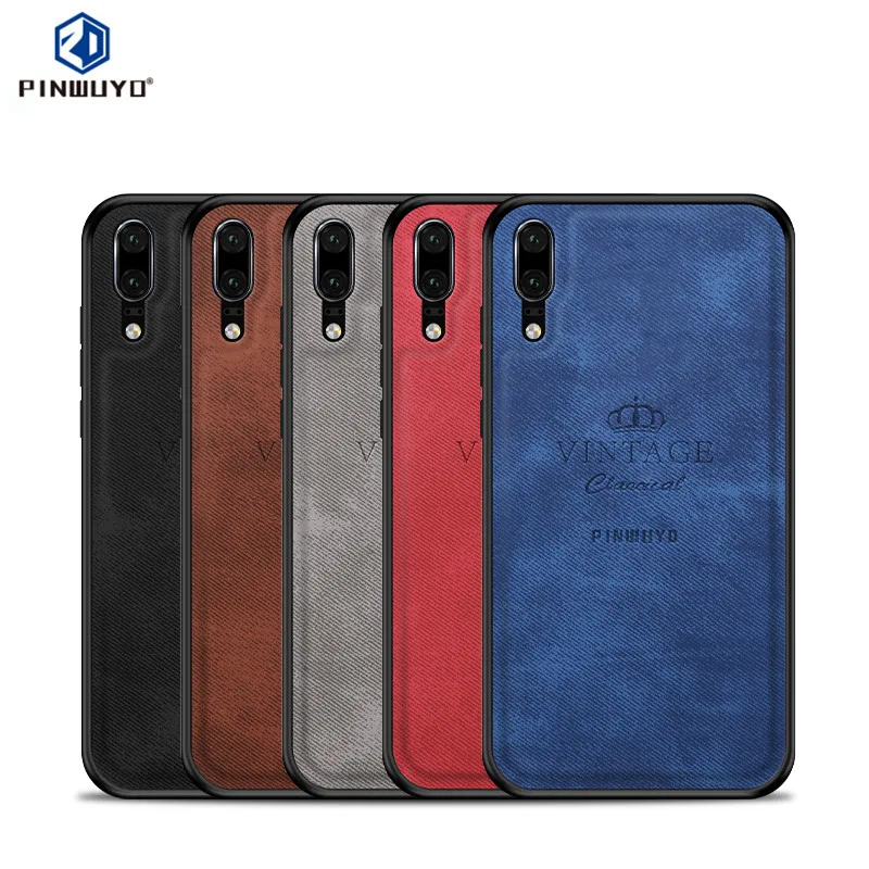 PINWUYO Phone Case for Huawei P20 Cover Back 5.8 inch TPU + PC Protective Cases Shell |
