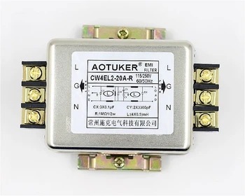 

220VAC single-phase EMI power filter CW4EL2-20A-R CW4EL2-30A-R rail mounting
