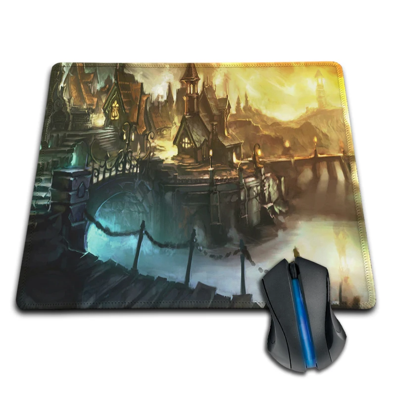 Cool Wow Game World Personalized Fashion Pad Mouse Mat 180*220mm 200*250mm or 250*290mm Gaming Optical Computer | Компьютеры и офис
