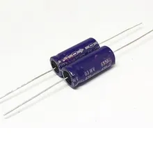 63v470uf электролитический конденсатор осевой емкости 470 мкФ 63V 13x26mm