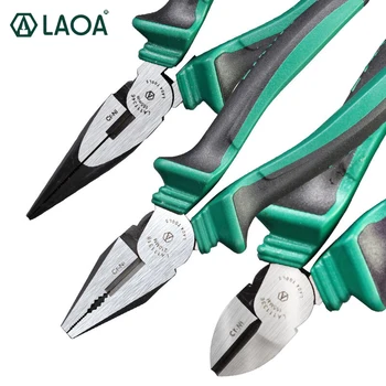 

LAOA Cr-Ni Nippers Industrial Grade Side Cutters Japan Stype Cable Wire Cutter Long nose Pliers Diagonal Pliers Pincer Multitool
