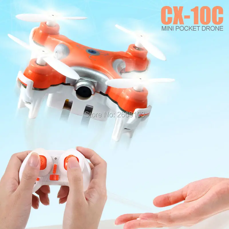 

Original Cheerson CX-10C Quad Copter Droni Pocket Drone Quadrocopter CX10C Mini Quadcopter Dron With Camera RC Helicopter VS H20