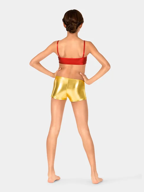 CHILD METALLIC CAMISOLE BRA TOP (1)