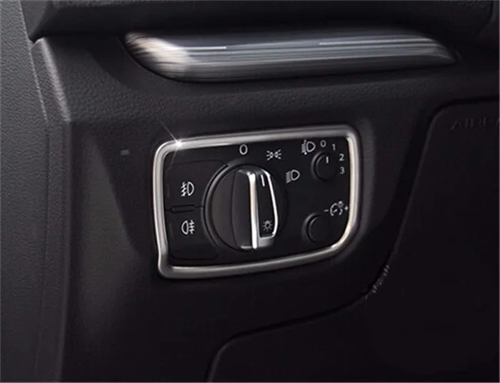 Stainless Steel Console Gear Shift CD Panel Cover Trim For Audi A3 8V 12-15 Audio Speaker Water Cup Decal Trim Interior Molding  (4)