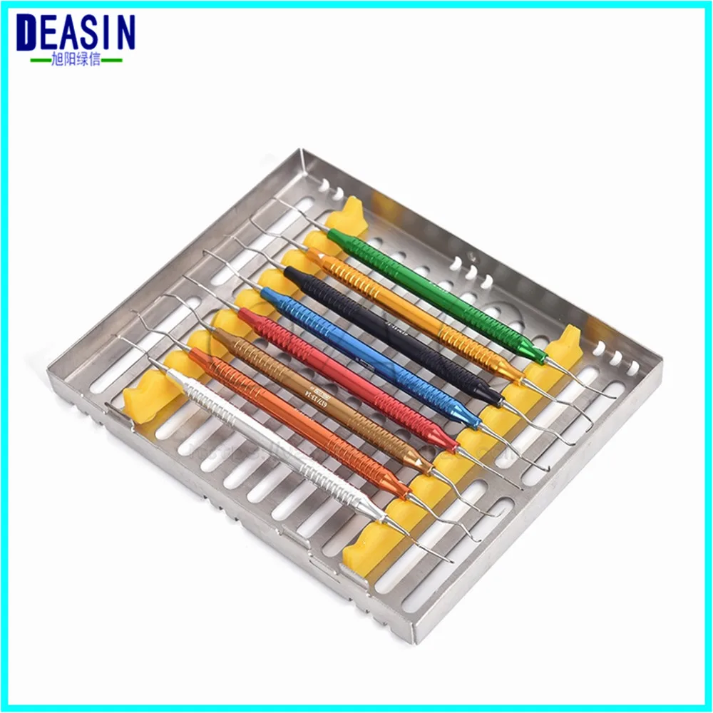 8Pcs/set Dental Tool Stainless Steel Dentist Teeth Clean Hygiene Picks Scaler Oral Care with