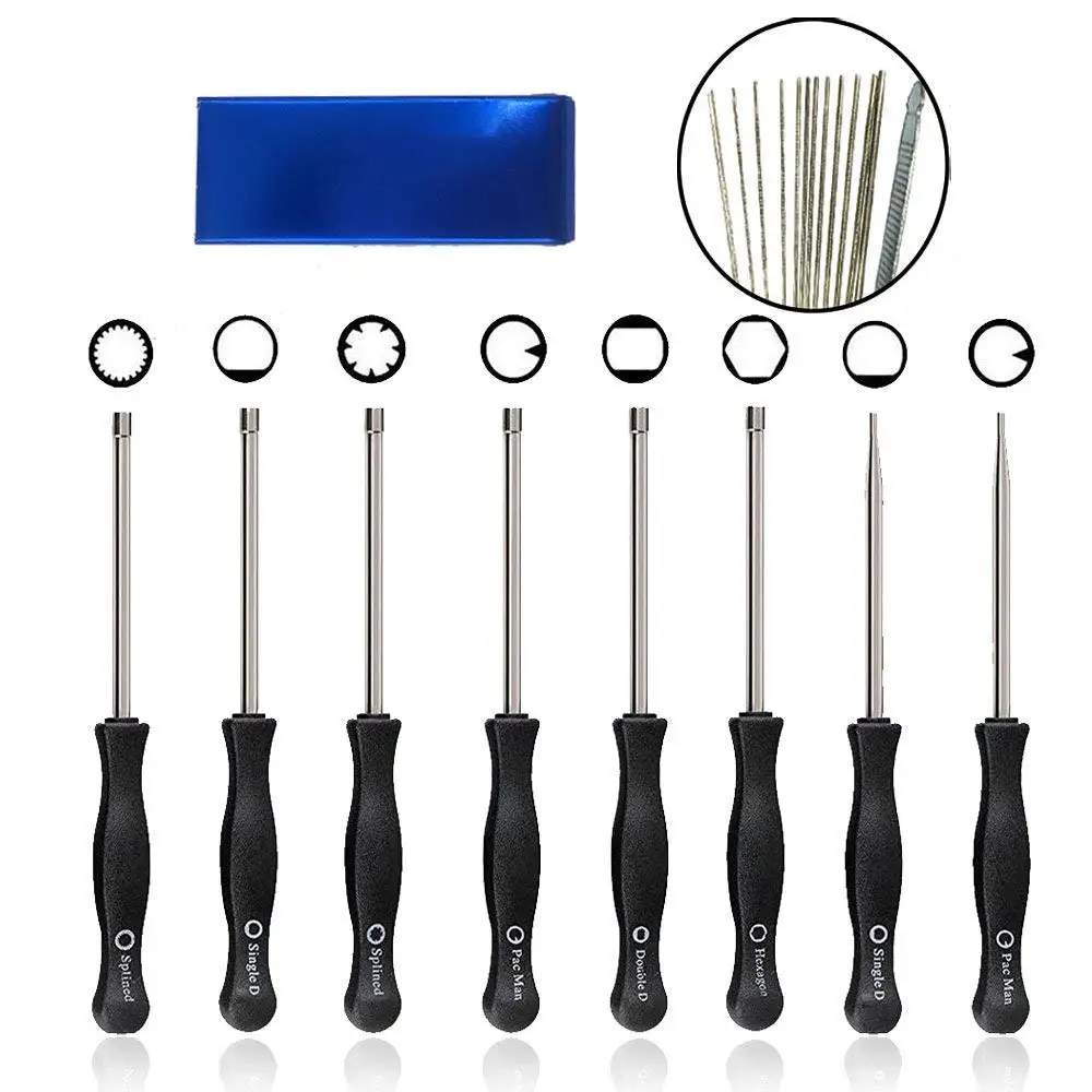 

8 Pcs Carburetor Adjustment Tool Kit for Common 2 Cycle Carburator Engine - Carburetor Adjustment Tool Set+ Cleaning Tool)