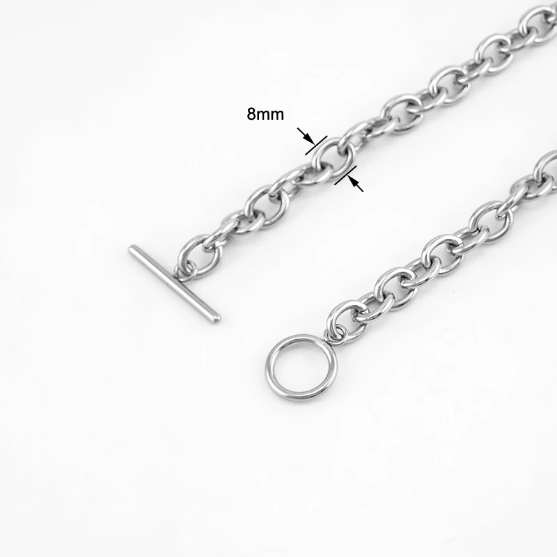 women-Jewelry-Stainless-Steel-Toggle-Clasps-Bracelets-Silver-color-Tone-personalized-base-bracelet-Gift-Cuff-Bangles (1)