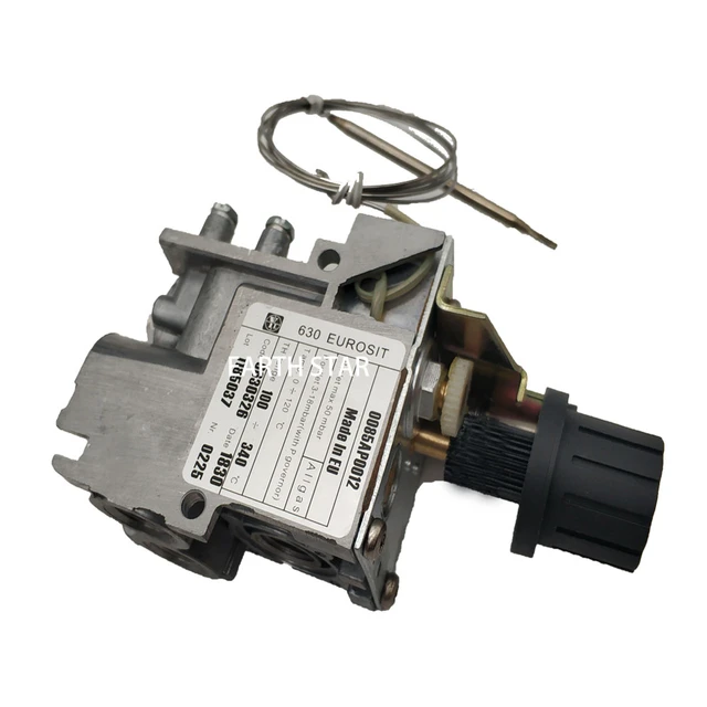 Earth Star Model 630 minisit gas fryer replacement spare parts thermostat  control valve 100-340 degree lpg thermostaic valves - AliExpress