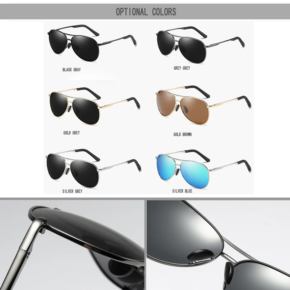 ELITERA бренд дизайн Пилот солнцезащитные очки для мужчин и женщин поляризационные вождения негабаритных солнцезащитные очки наружные спортивные очки